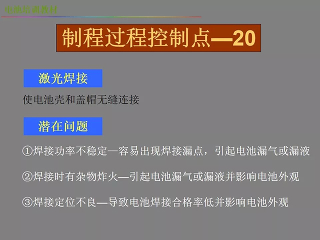 鋰電池廠家詳解：鋰電池生產工藝注意問題（圖）